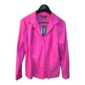 Lafayette 148 New York Glam Pink Blouse size 14